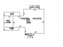 46 Westview Ter, Newton MA  02465-2345 floor plan