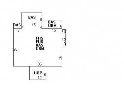 120 Hyde St, Newton MA 02461-1238 floor plan