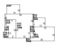 11 Richfield Rd, Newton MA  02465-2426 floor plan