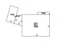 56 White Pine Rd, Newton MA 02464-1257 floor plan