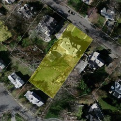 284 Franklin St, Newton MA 02458-2301 aerial view