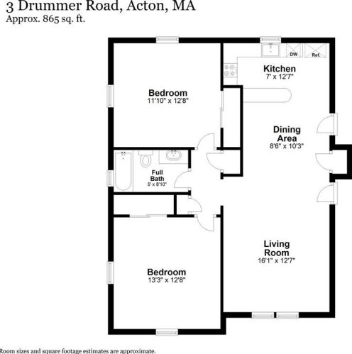3 Drummer Rd, Acton MA 01720-5229 exterior