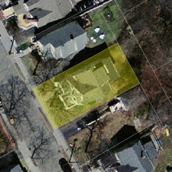 36 Wildwood Ave, Newton MA 02460-1322 aerial view