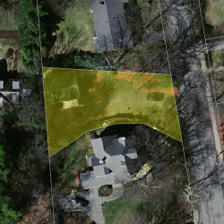 9 Grove Hill Ave, Newton MA 02460-2301 aerial view