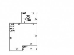 499 Winchester St, Newton MA  02461-2012 floor plan