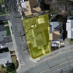 1019 Washington St, Newton MA 02460-1542 aerial view