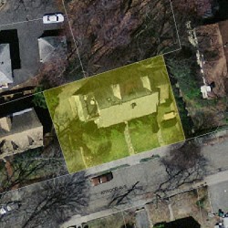 85 Atwood Ave, Newton MA  02460-2201 aerial view