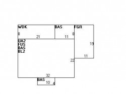 90 Manchester Rd, Newton MA  02461-1123 floor plan