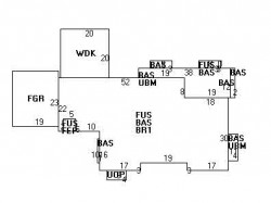 140 Dartmouth St, Newton MA 02465-2839 floor plan