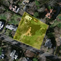 43 Fairmont Ave, Newton MA  02458-2505 aerial view