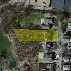 166 Edinboro St, Newton MA 02460-1302 aerial view