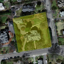 240 Highland St, Newton MA 02465-2713 aerial view