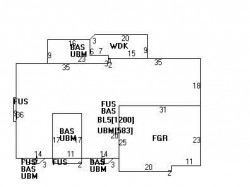 83 Littlefield Rd, Newton MA  02459-3010 floor plan