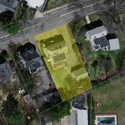 342 Auburndale Ave, Newton MA  02466-1221 aerial view