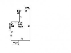 9 Fayette St, Newton MA 02458-1401 floor plan