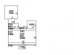 216 Waverley Ave, Newton MA 02458-2422 floor plan