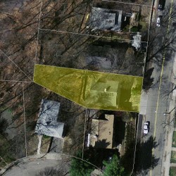 423 Lowell Ave, Newton MA 02460-2148 aerial view