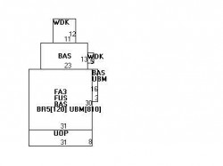 174 Auburn St, Newton MA 02466-2412 floor plan