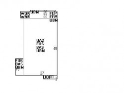 13 Fordham Rd, Newton MA  02465-1206 floor plan