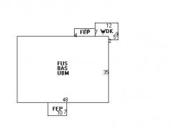 181 Florence St, Newton MA 02459 floor plan