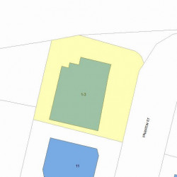 1 Fairview St, Newton MA 02458-2208 plot plan