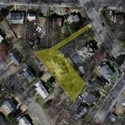 1277 Walnut St, Newton MA 02461-1854 aerial view