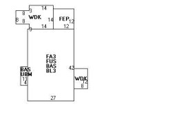 60 Allerton Rd, Newton MA 02459-2418 floor plan