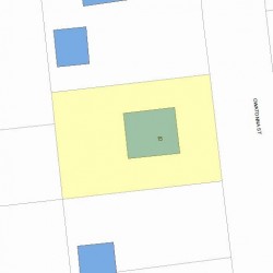 15 Owatonna St, Newton MA 02466-1410 plot plan
