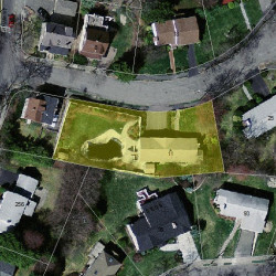 11 Cannon St, Newton MA 02461-2115 aerial view