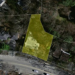 465 Beacon St, Newton MA 02459 aerial view
