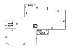 140 Grant Ave, Newton MA 02459-1349 floor plan