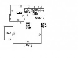 43 Halcyon Rd, Newton MA 02459-2431 floor plan