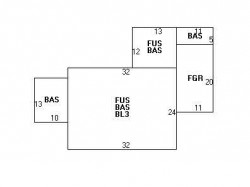 15 Clinton Pl, Newton MA 02459-1116 floor plan