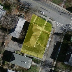 162 Washington St, Newton MA 02458-2251 aerial view