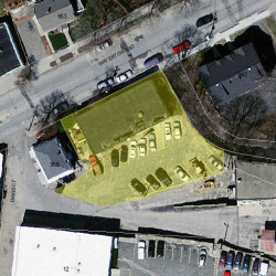 950 Watertown St, Newton MA  02465-2199 aerial view