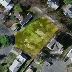 21 Van Wart Path, Newton MA 02459-3720 aerial view