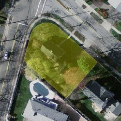 11 Wheeler Rd, Newton MA  02459-2619 aerial view