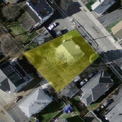 21 Cook St, Newton MA  02458-1311 aerial view