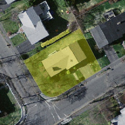 76 Brandeis Rd, Newton MA 02459-2743 aerial view