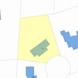 16 Charlesden Park, Newton MA  02460-2228 plot plan