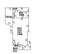 152 Waban Ave, Newton MA 02468-2107 floor plan