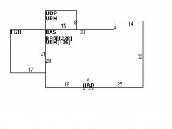 1234 Commonwealth Ave, Newton MA 02465-2911 floor plan
