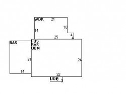 25 Halcyon Rd, Newton MA 02459-2431 floor plan