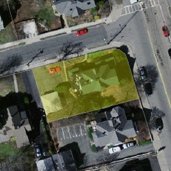 221 Walnut St, Newton MA 02460-1609 aerial view