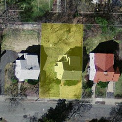 139 Oakdale Rd, Newton MA  02461-1812 aerial view