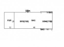 28 Cobb Pl, Newton MA  02468-1803 floor plan