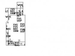 217 Derby St, Newton MA  02465-1005 floor plan