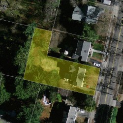 167 Waverley Ave, Newton MA 02458-2418 aerial view