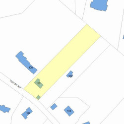 110 Dudley Rd, Newton MA 02459-2827 plot plan