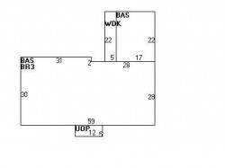 34 Rachel Rd, Newton MA 02459-2925 floor plan